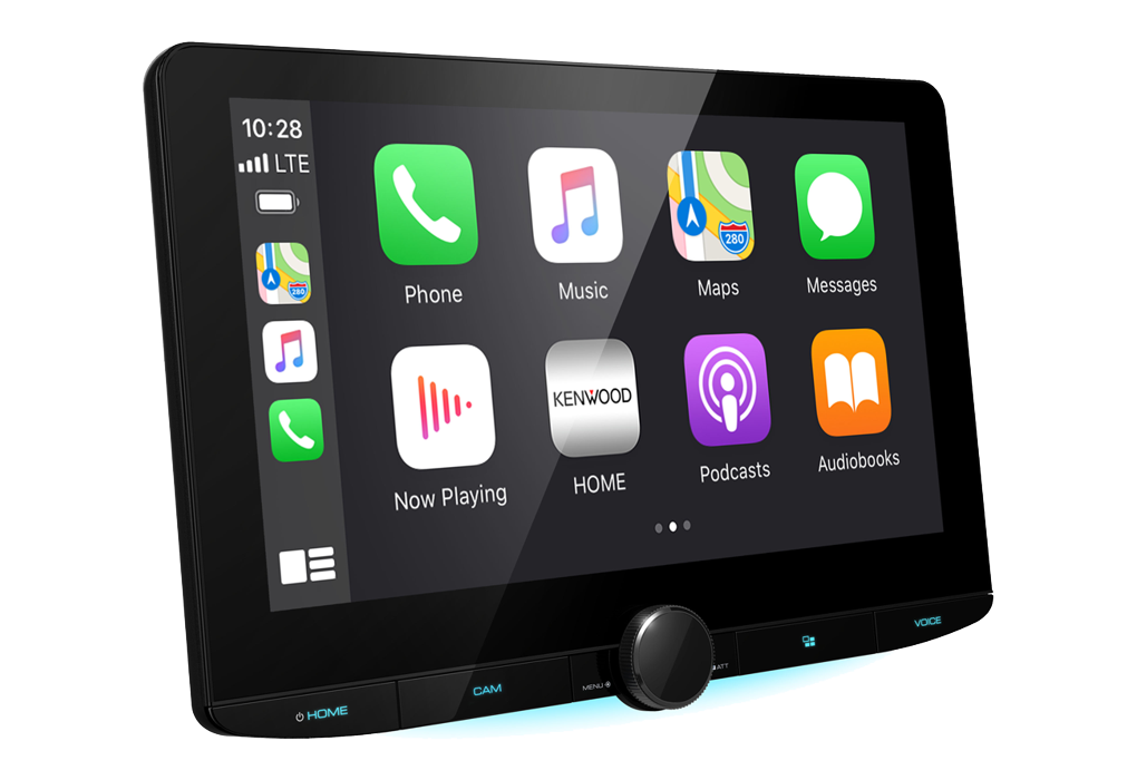 Kenwood DMX9720XDS Multimediaafspiller m. Trådløs Apple CarPlay (10.1")