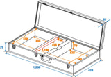 DiMavery Flightcase til El-Bas, rectangular