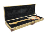 DiMavery Flightcase til El-guitar, tweed