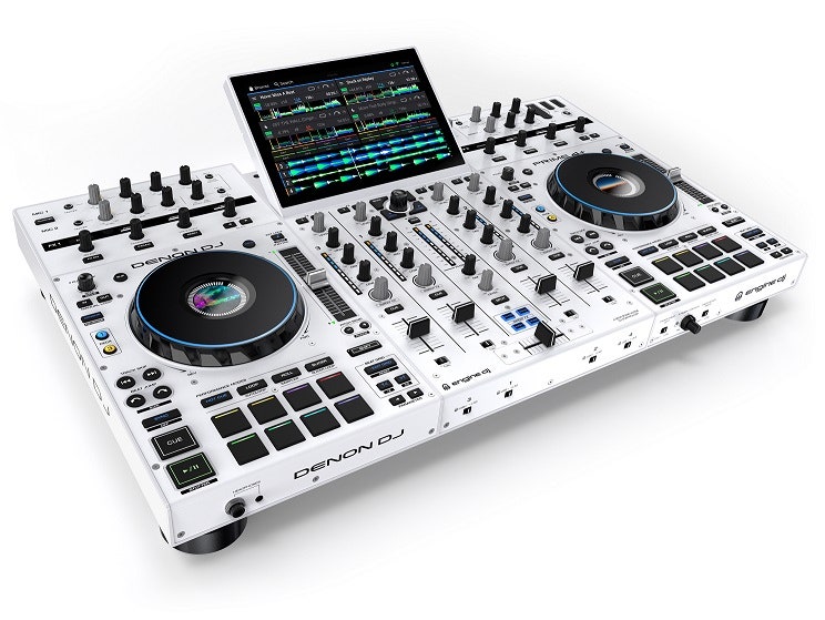 Denon DJ PRIME 4+ Special Edition White