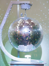 Holder med motor til Diskokugler op til 50cm (Hvid)