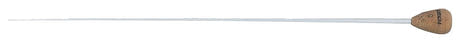 Pick Boy dirigentstok i hvid glasfiber, 45 cm, model C, korkgreb