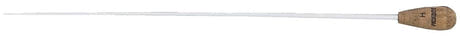 Pick Boy dirigentstok i hvid glasfiber, 38 cm, model H, korkgreb