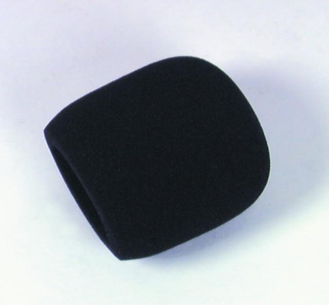 Microphone windshield, black, d=40-50 mm