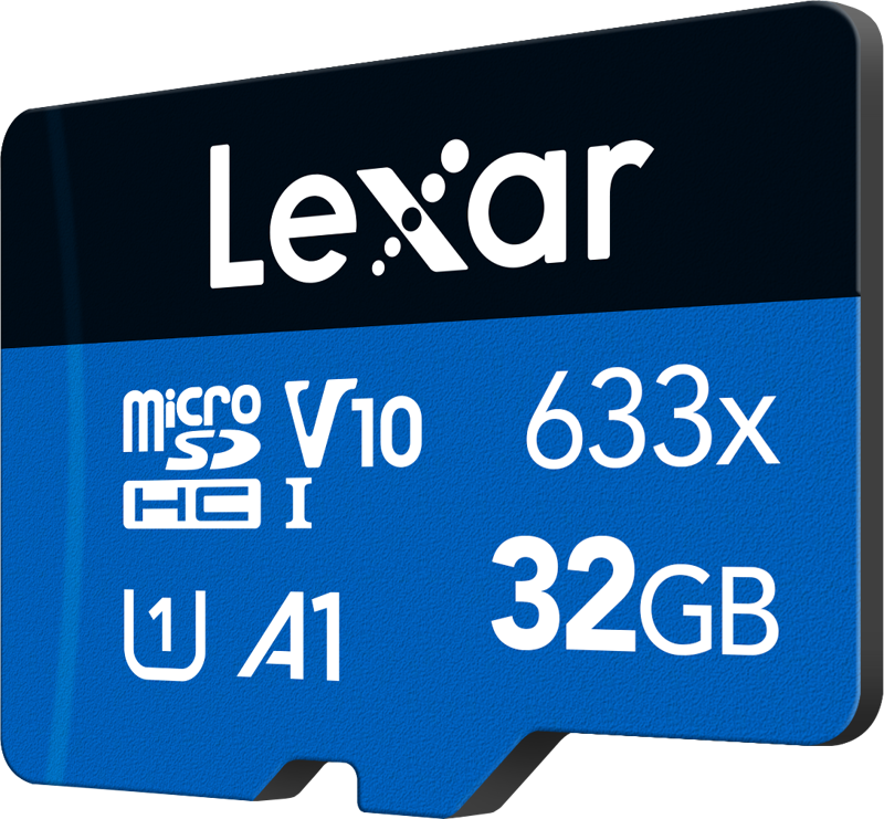 Lexar 633X microSDHC/SDXC Micro SD kort (32 GB)