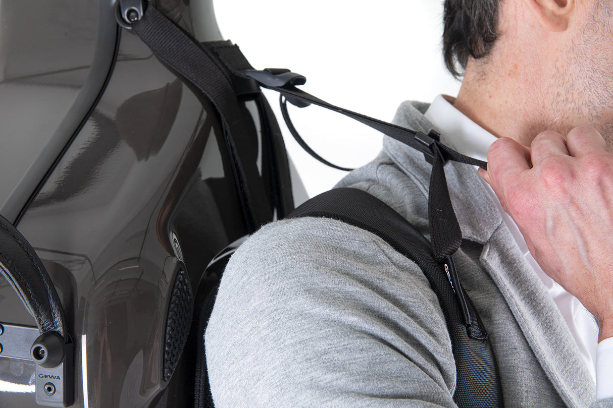 GEWA Cello case carrying system Air - 4 D-Rings fixation