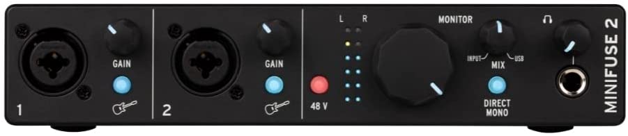 Arturia Minifuse 2 Lydkort (Sort)