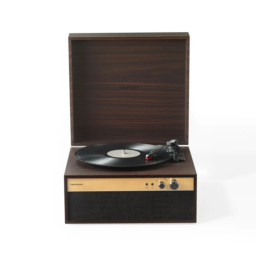 Crosley Jasper retro Pladespiller, Valnød