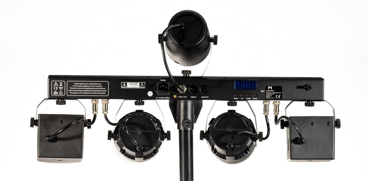 Marconi Castor Lyspakke (wash, derby, laser)