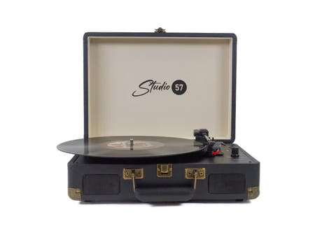 Studio 57 Journey Pladespiller (Sort)