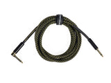 Grooveland Tweed Vinkel Guitarkabel (3m - Sort)