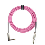 Grooveland Tweed Vinkel Guitarkabel (3m - Pink)