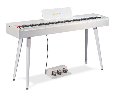 RETURVARE - Grooveland DDP-140 El Klaver (Hvid)
