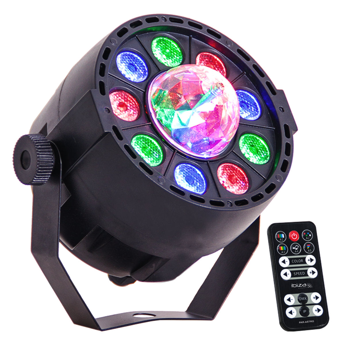 LED PAR-ASTRO 2-i-1 Diskolys