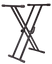 Ibiza SK002 Keyboard Stativ
