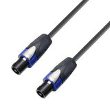 Neutrik Højttaler Kabel 4 x 2.5 mm² Speakon til Speakon (40 cm)