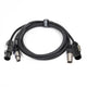 Perfex True1 & XLR Kombikabel (DMX, 1m)