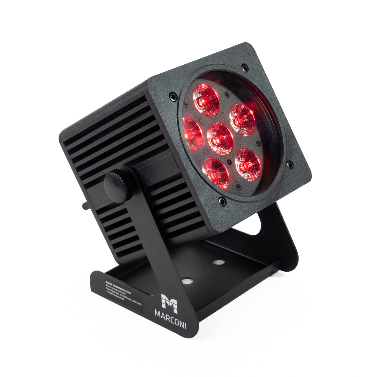 Marconi SIRIUS 6x18W RGBWA+UV IP65 Batterilampe