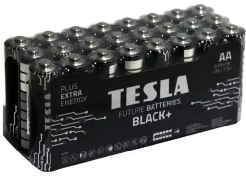 Tesla Black+ AA Batterier (24 stk)