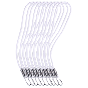 Spannfix Elastik 10 stk. (Hvid)