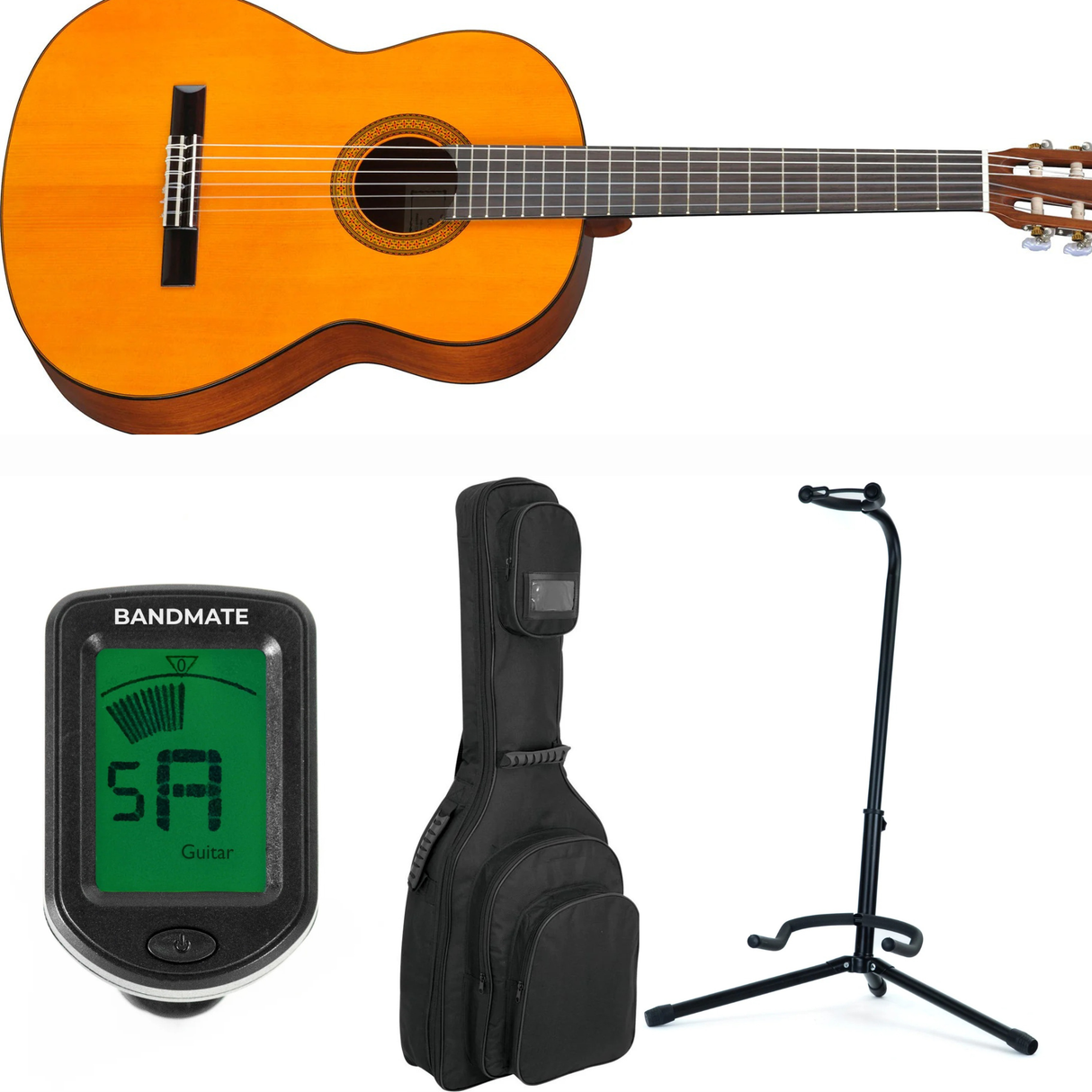 Yamaha CG102 Klassisk Spansk Guitar Bundle