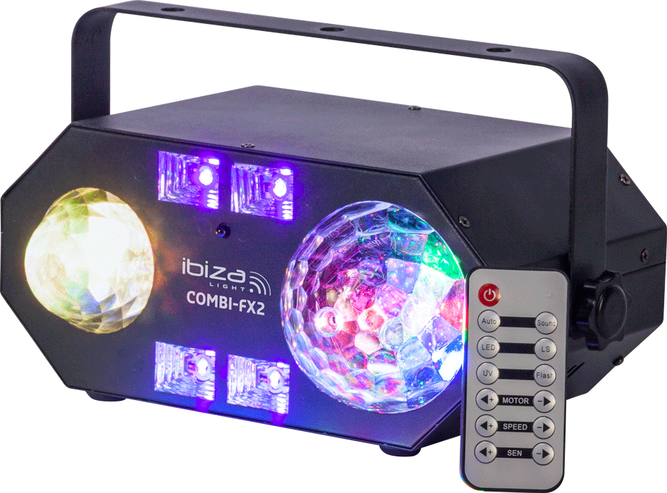 Ibiza Combi FX2 LED Lyseffekt
