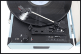 Madison Vintage Pladespiller m. Bluetooth (Lyseblå)