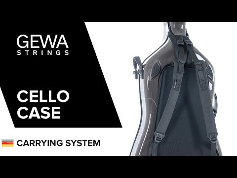 GEWA Cello case carrying system Air - 4 D-Rings fixation