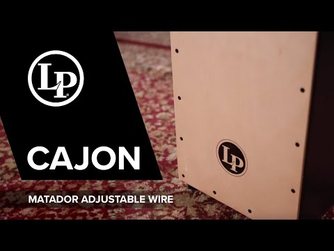 Latin Percussion Cajon Matador Adjustable Wire (LP1426)