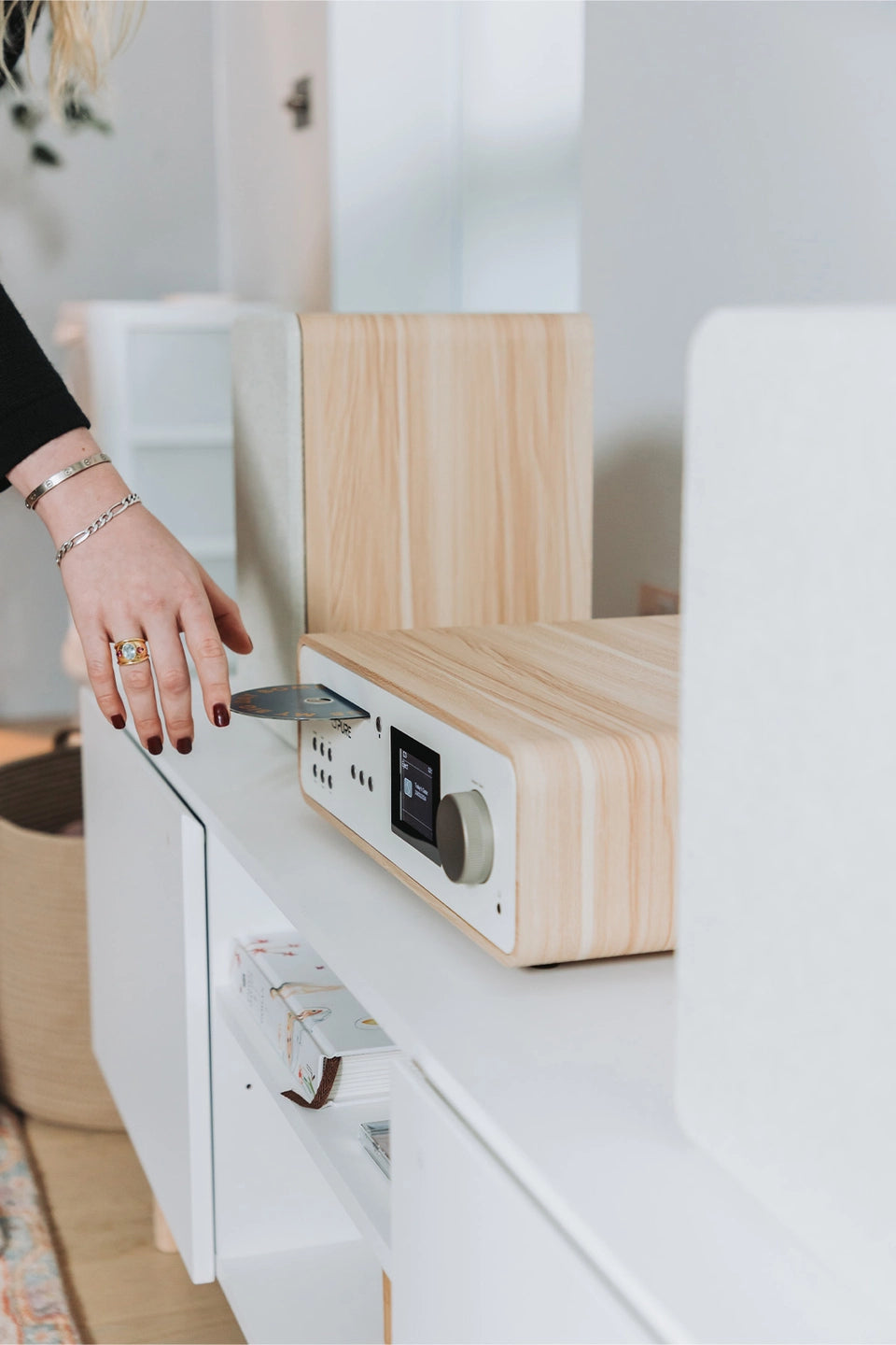 Pure Classic Stereo Hi-Fi System – DAB+, CD, Bluetooth, 100W, Egetræ