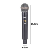 Atomic P70B - Batterihøjttaler/mikrofon bundle